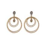 Pendientes PLATADEPALO Woman Sri Lanka zirconitas