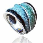 Sortija Troia verde esmeralda