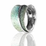 Sortija Osha azul eléctrico