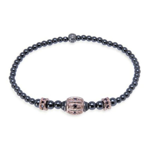 Pulsera PLATADEPALO hematite gris