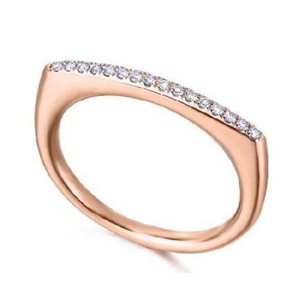 Anillo oro amarillo con diamantes