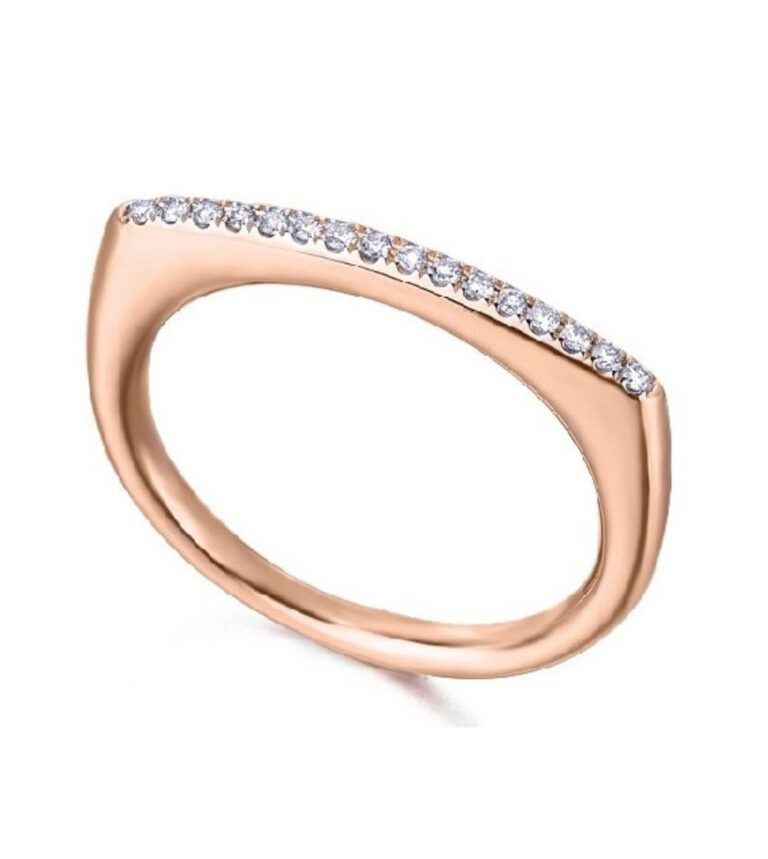 Anillo oro amarillo con diamantes