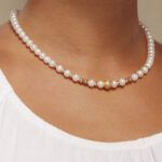 Collar PLATADEPALO perlas