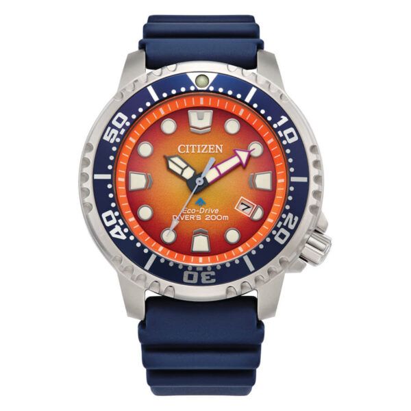RELOJ CITIZEN Diver’s Eco Drive 200 mt Mar Naranja