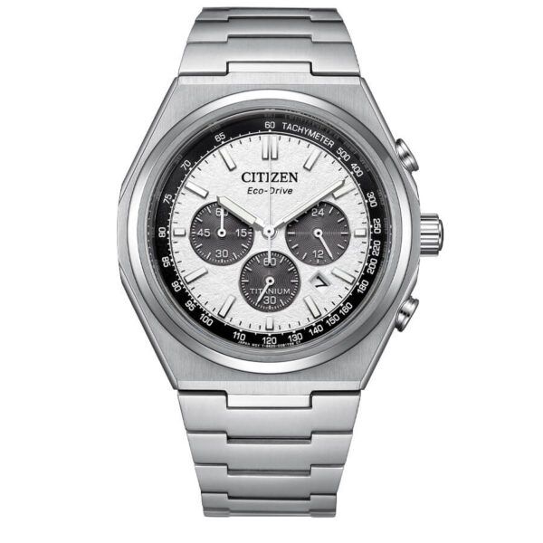 RELOJ CITIZEN Chrono Super Titanium 4610 Color PANDA