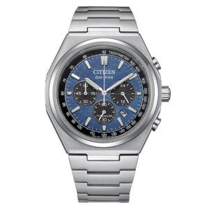RELOJ CITIZEN Chrono Super Titanium 4610 Color AZUL