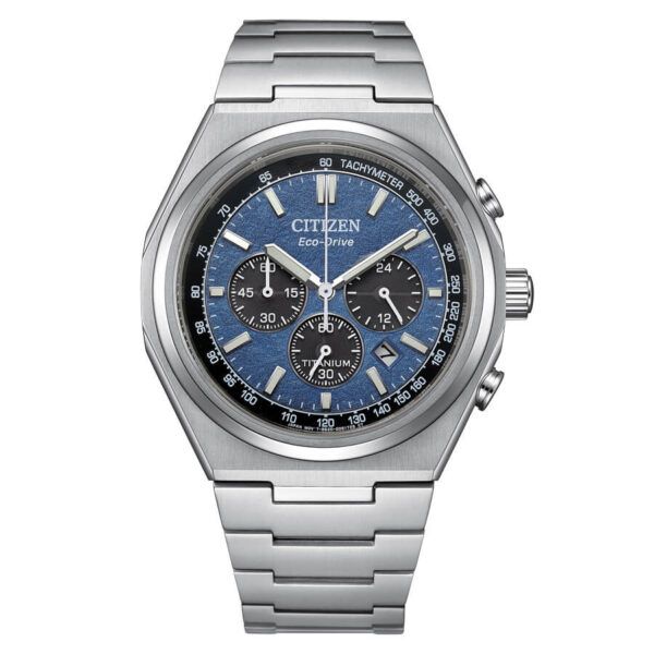 RELOJ CITIZEN Chrono Super Titanium 4610 Color AZUL
