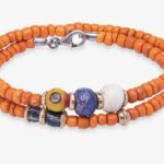 PULSERA PLATADEPALO SUMMER NARANJA