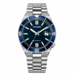 CITIZEN TSUYOSA SHORE Automático esfera y bisel AZUL