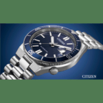 CITIZEN TSUYOSA SHORE Automático esfera y bisel AZUL - Imagen 2