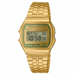 CASIO Clásico dorado cristal dorado