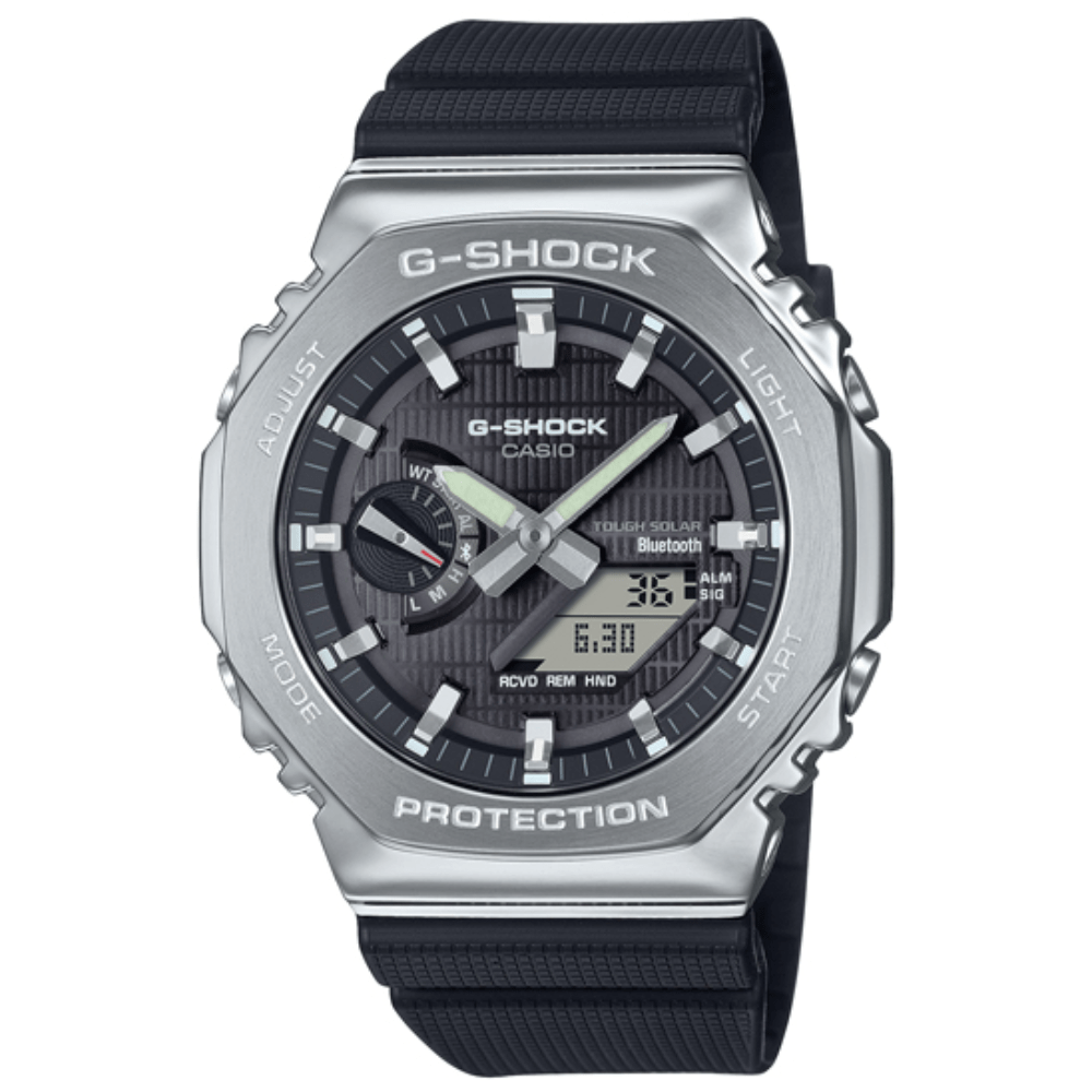 GBM-2100-1AER CASIO G-SHOCK G-STEEL BLUETOOH NEGRO - Imagen 1