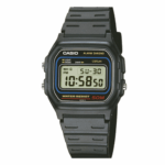 CASIO W-59 clásico digital goma negra